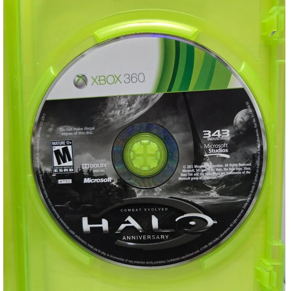 Halo‎ Combat Evolved Anniversary - Xbox 360 - Complete CIB W/ Manual Tested